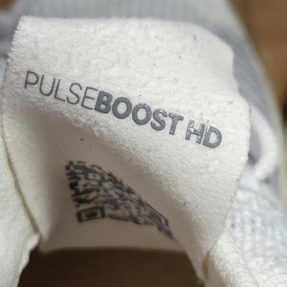 Adidas PulseBoost HD Men's Size 14 Core White Prime Knit Running Athletic Shoes - Picture 12 of 13